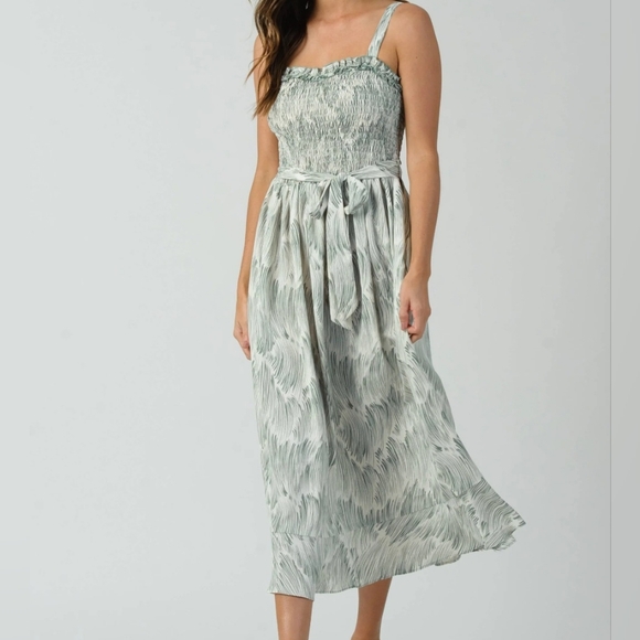 Lucca Dresses & Skirts - Lucca Green Long Dress Sz XS